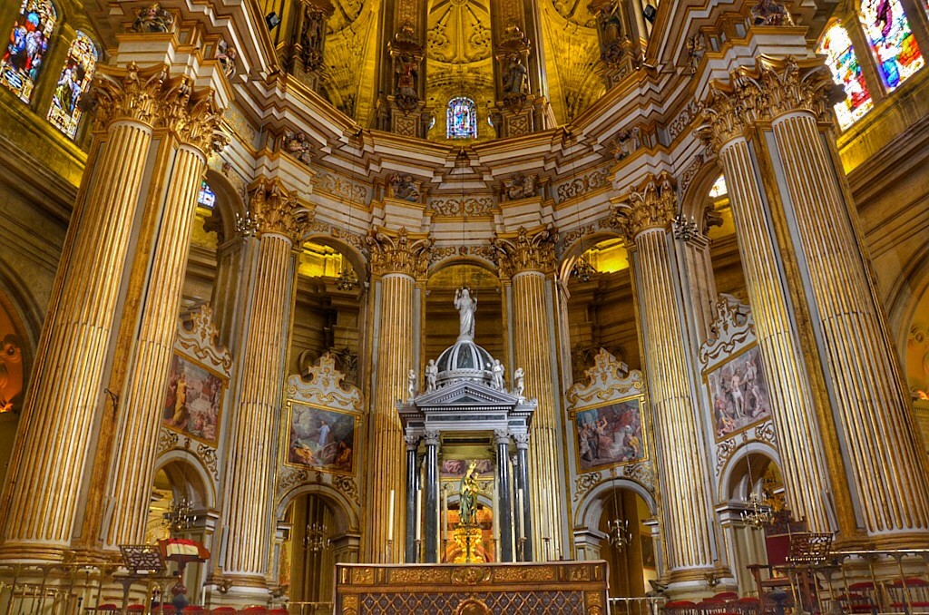 Malaga Cathedral Sanctuary