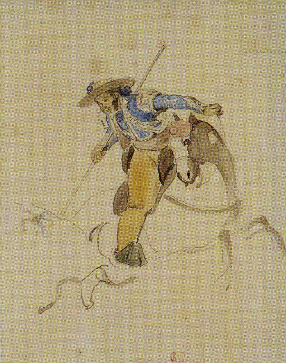 El Picador Delacroix (1832)