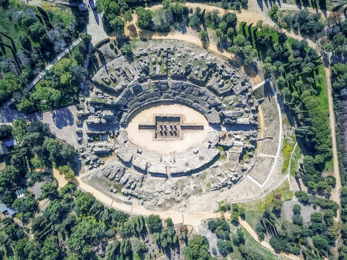 Aerial View of Italica