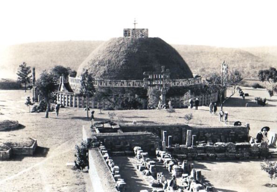 Sanchi Great Stupa 1937