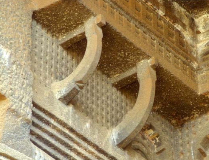 Wooden Attachments Depicted in Stone