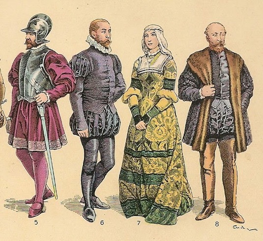 Spanish Costumes XVI-2