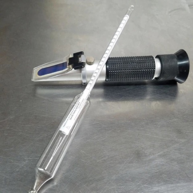 Hydrometer and Refractometer