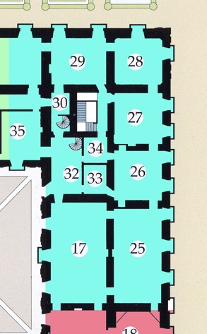 Rooms 25 to 31