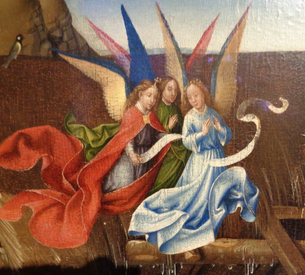 Jacques Daret The Nativity (detail)