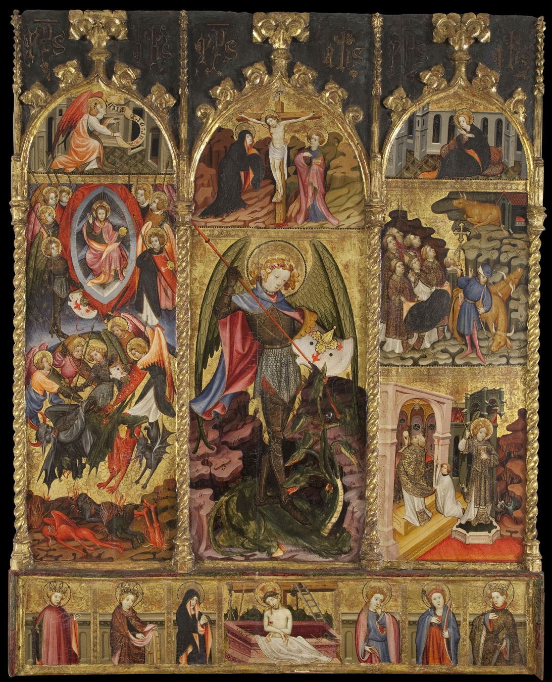 Joan Mates, Altarpiece of Saint Michael the Archangel