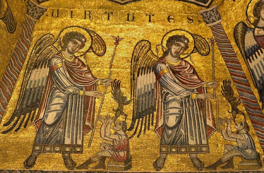 Virtues Angels Baptistery San Giovanni in Florence