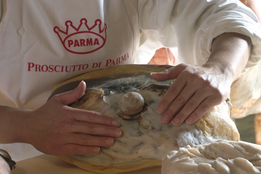 Parma Ham Greasing